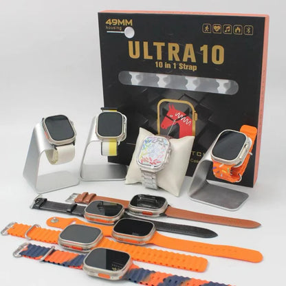 Ultra 10 Smartwatch | 10 in 1 Series 8 big 2.0′ HD Screen