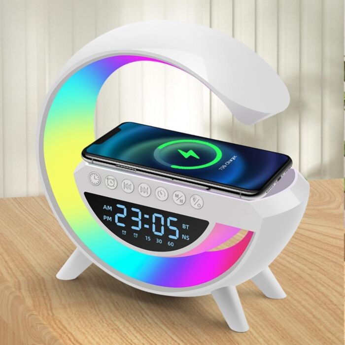 BT 3401 LED Wireless Charging Speaker & Atmosphere Lamp