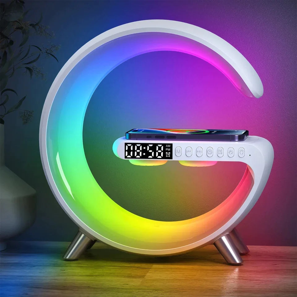 BT 3401 LED Wireless Charging Speaker & Atmosphere Lamp