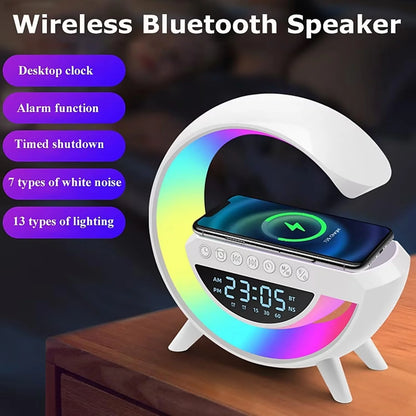 BT 3401 LED Wireless Charging Speaker & Atmosphere Lamp