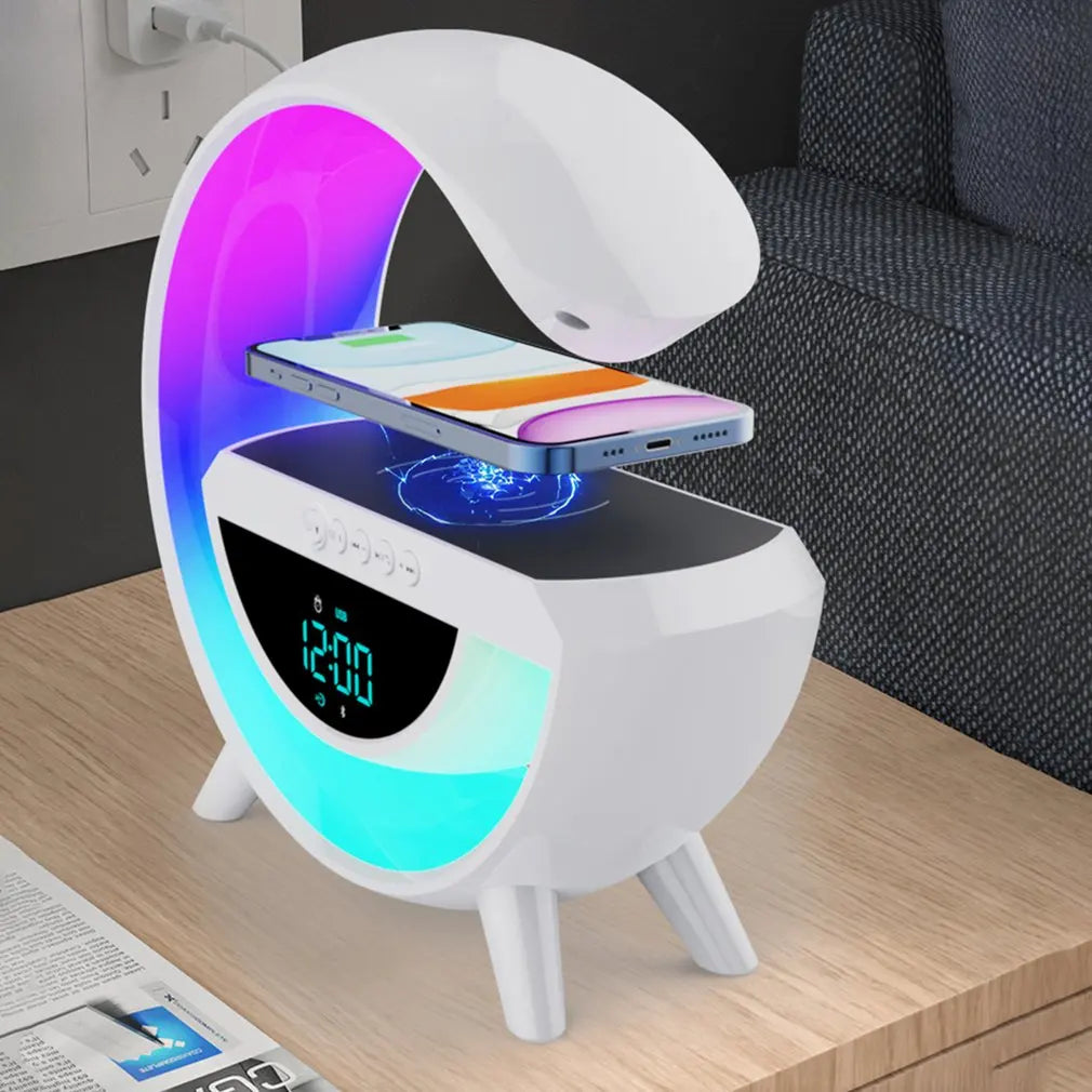 BT 3401 LED Wireless Charging Speaker & Atmosphere Lamp