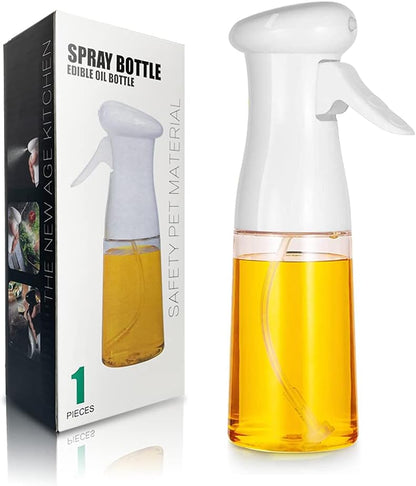 Plastic Glass Kitchen Cooking Spray Bottle |200 ML | BBQ Olive Oil Sprayer & Vinegar Spray Bottle