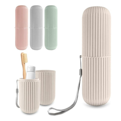 Portable Toothbrush Toothpaste Holder | Storage Case Box