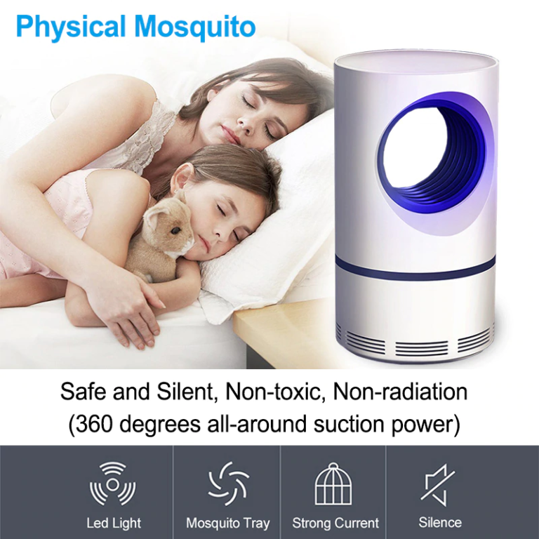 Portable USB Mosquito Killer Lamp - Safe, Silent & Chemical-Free