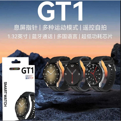 GT1 Smartwatch with Bluetooth Calling & Touch Display